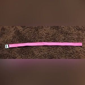 Vintage pink belt for toddlers